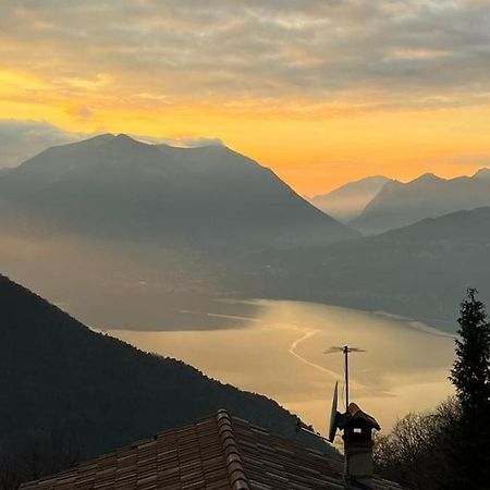 Chalet La Terrazza Vista Lago Bellano Exteriér fotografie