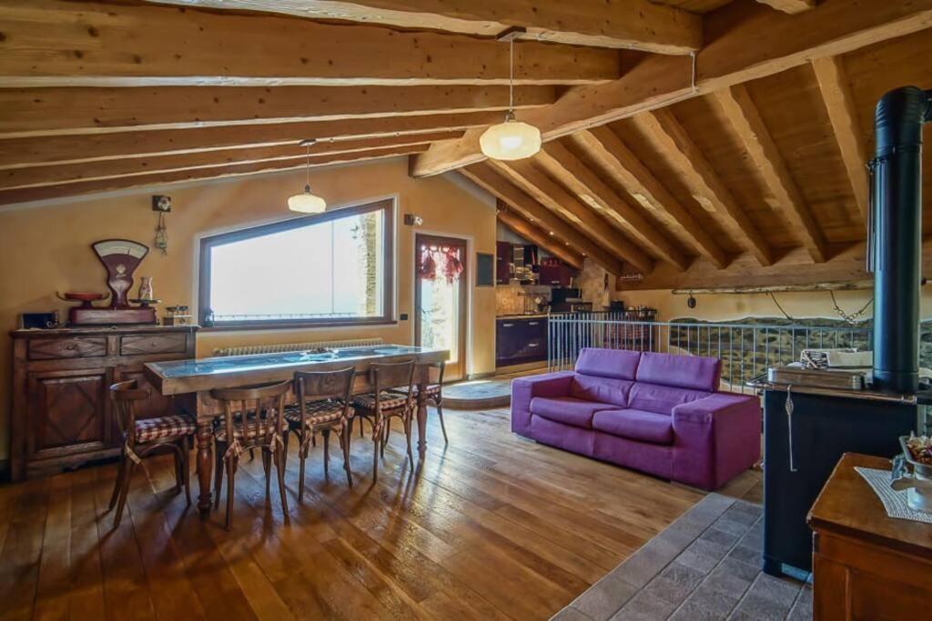 Chalet La Terrazza Vista Lago Bellano Exteriér fotografie